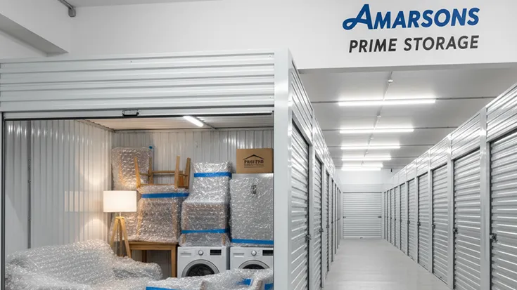 Household storage solutions for furniture, appliances, and personal items